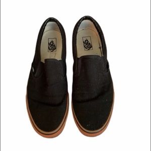 Vans Black Gumsole Slip-On size 13